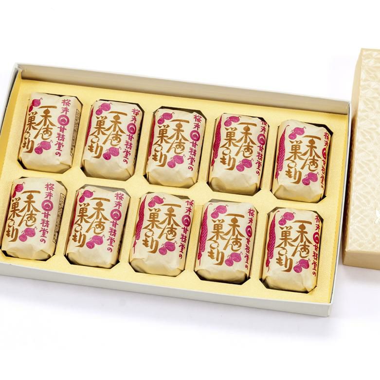 桜井甘精堂の栗あん巣ごもり』 10個入り | 巣ごもり通販の信州菓子処いと忠