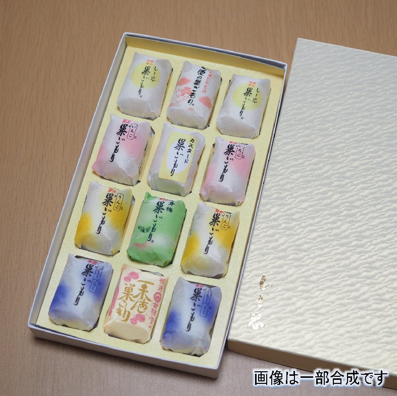 巣ごもり８色セット12個入り