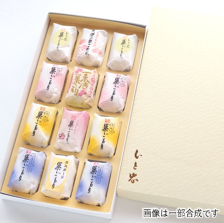 巣ごもり８色セット12個入り